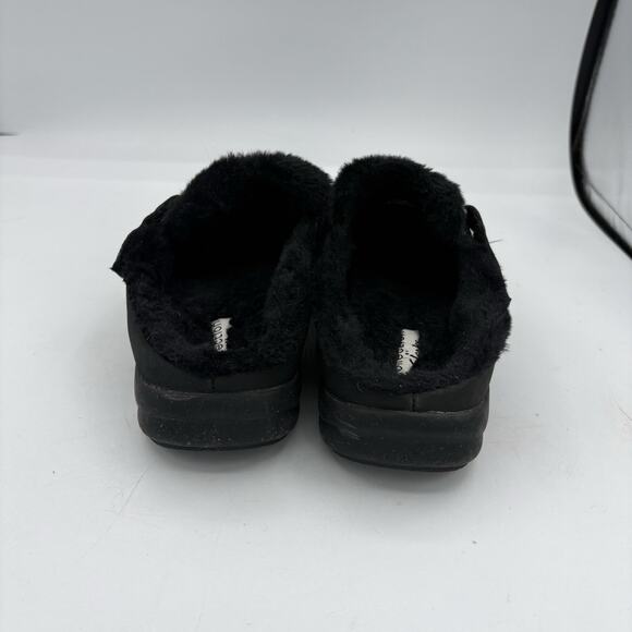 CLARKS Mule Clogs Womens Size 7 Roseville Black Lined Slipper Slip On - Picture 7 of 10